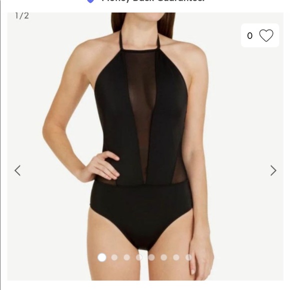 Ted Baker Mesh panel swimsuit Sz 2 NWT - Picture 4 of 8